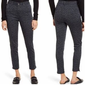 Wit & Wisdom Gray Leopard Pant